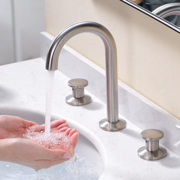 Hotel Square Hot Cold Split Sensor Basin Faucet