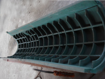 Chromium Carbide Hardfacing Overlay Distributor Chute