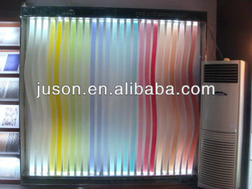 Decoration board with plants inside