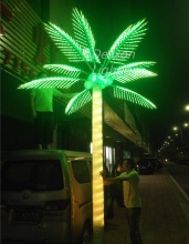 Color Changing LED Palm Tree Light: Illuminating Your Space