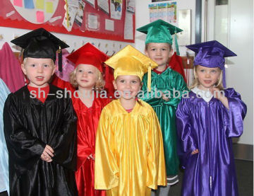 kindergarten graduationchildren kimono robe, kindergarten graduation gowns high quality elegant pretty children graduation robes