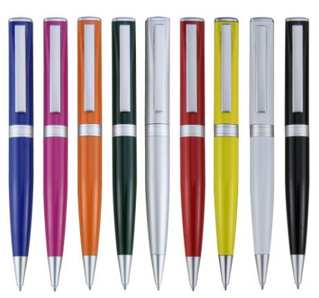 długopis aluminiowy akcji twist