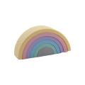 Silicone Rainbow Stacker Puzzle Baby Stacking speelgoed