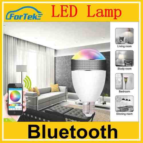 convert 7 colors wireless buletooth led lighting for the house ANDROID + IOS E27