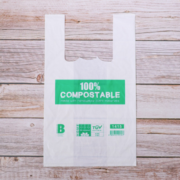 100%biodegradable environmental protection shopping bag