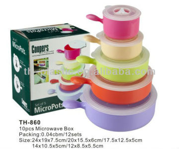 microwaveable pp food container