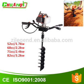 Garden tools , soil digging machinery gasoline earth auger for drilling