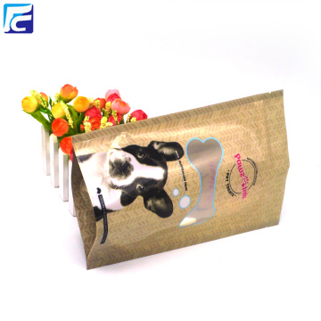 Pet Food Packaging Clear Dog Food Zipper Bag