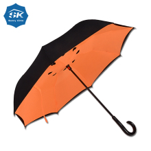 Fast Delivery 46 Inch Canopy Inverted Umbrella Wind Proof