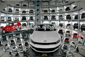 Intelligent underground car parking equipment