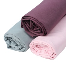 High Quality Mercerized Pima Cotton Interlock Knitted Fabric - 11 Color Options