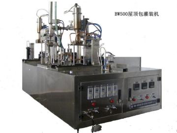 Carton filling machine production line