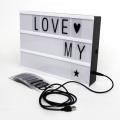 Segno di Cinema Light Box lettere