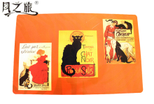 Custom Plastic PP Recycled Laminated Cartoon Placemat