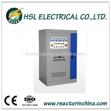 SBW three phase voltage regulator three phase variable transformer 100kva