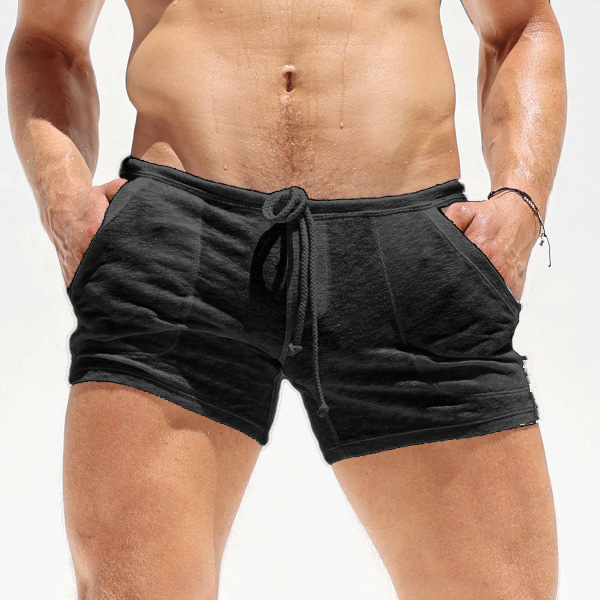 Однотонные ультратонкие мужские шорты европейского размера European-size Men's Solid-color Ultra-thin Shorts