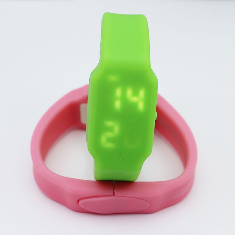 Colorful Silicone Bracelet LED memory watch