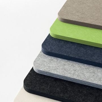3D Model Design Polyester Fiber Acoustic Panel for Hall