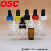 wholesale e-liquid sample glass vials 1ml 2ml 3ml