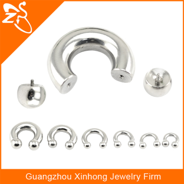 titanium G23 CBR ring piercing body jewelry Horseshoes body jewelry