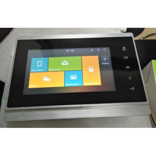 7inch apartment wired home intercom systems
