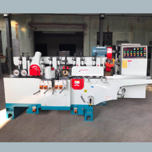 High-Speed Heavy Duty 4-Sided Planer Moulder for Woodworking: Precision Wood Thicknessing Machine