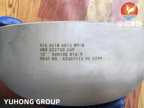 ASTM A815 WPS32750 Super dupleksowe stalowe czapki