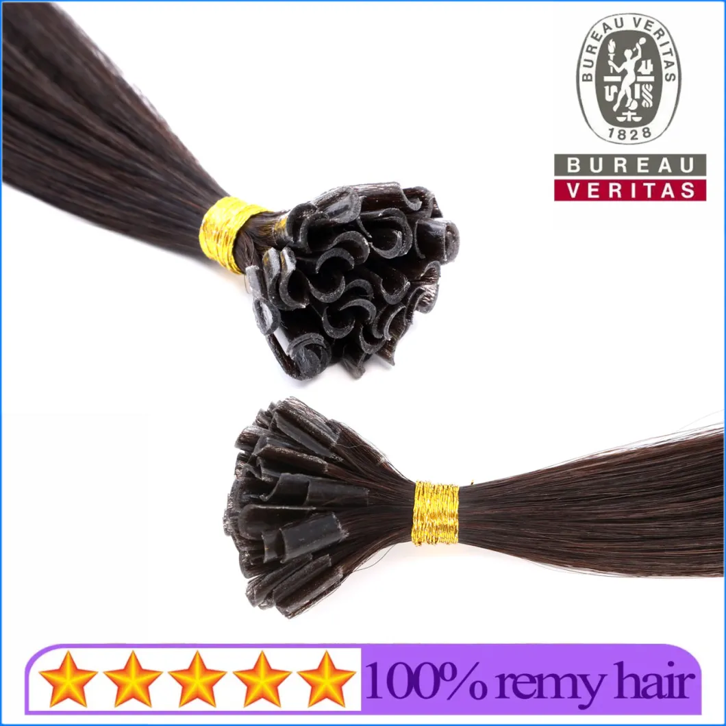 Straight Black 16inch Brazilian Human Virgin Remy Hair Extension U-Tip Hair