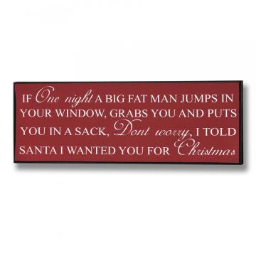 If one night wall hanging