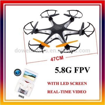 5.8G FPV RTF Real-time Transmitter RC Drone Quadcopter with 1 MP Camera, RC Quadcopter RTF