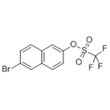 メタンスルホン酸、１，１，１−トリフルオロ - 、６−ブロモ−２−ナフタレニルエステルＣＡＳ １５１６００−０２−１