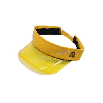 PVC combine cotton sun visor cap sports cap
