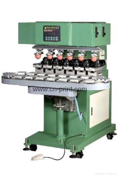 6 colors pad printer for golf