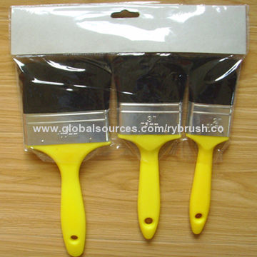3-Piece Paint Brushes Set