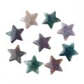 20 mm Star Star Charm Home Decoration Gemstone Star Forme Pendre à la main Décorations de maison