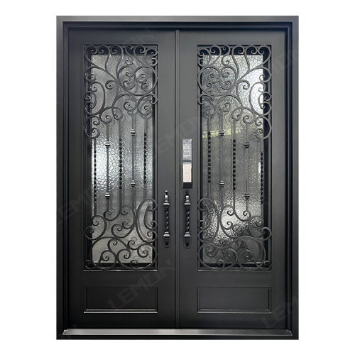 Discount Safety Entry Front Wrought Iron Door