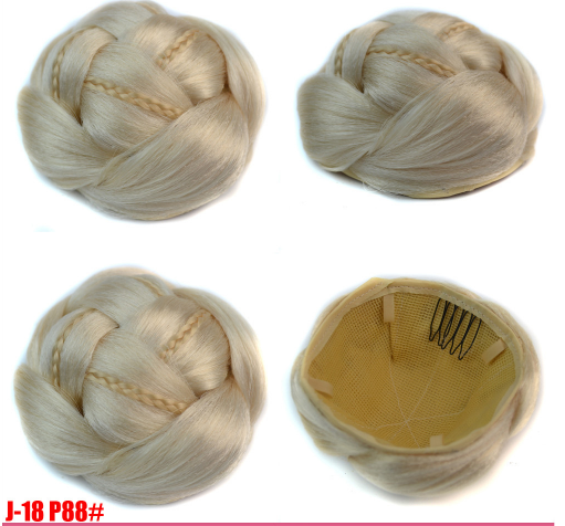Hair Accessories Bun,Synthet Hair Bun Dome,Sponge Hair Bun Maker Donut