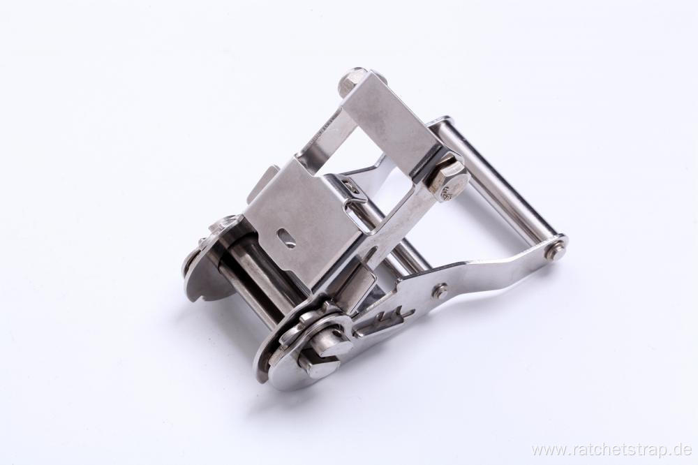 50MM Wide Handle light duty 304 SS ratchet buckle