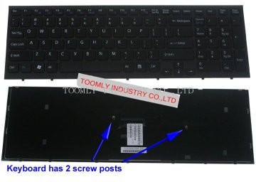 New Original Sony Vpceb Laptop Keyboard Black - A-1766-425-a