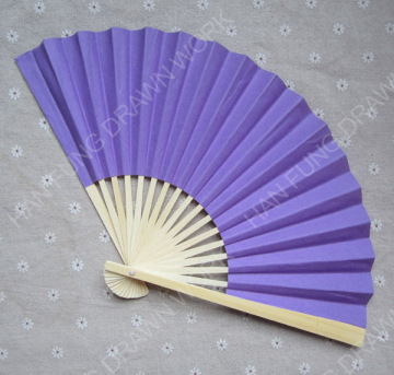 elegant wedding folding paper craft hand fan