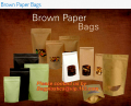 Quad Seal Bags, Plastic bags, Brown Paper Bags, Side Gusset Bags, Spout Pouches, Flat Bottom Pouches