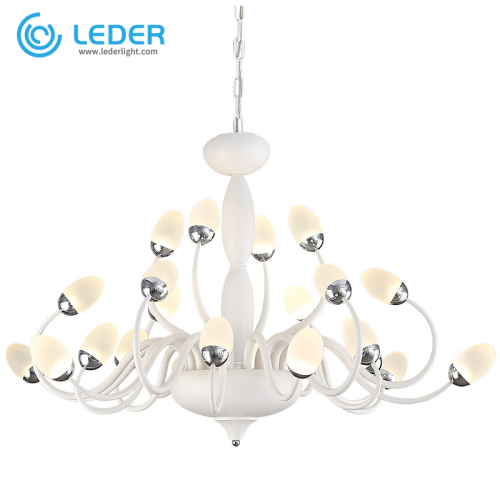 LEDER Hanging Crystal Pendant Lamp