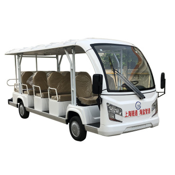 23-Seat Electric Mini Theme Park & Zoo Shuttle Bus for Sightseeing