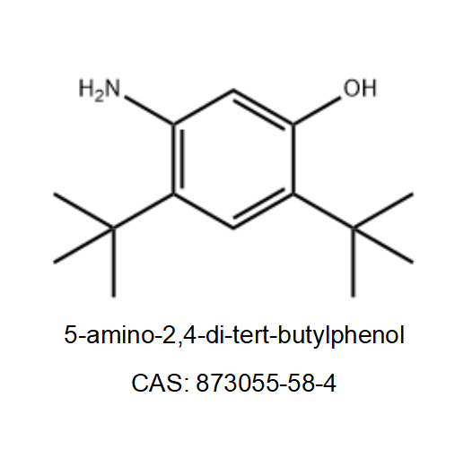 VX-770 الوسيطة 5-Amino-2،4-Di-Tert-Butylphenol CAS No.873055-58-4