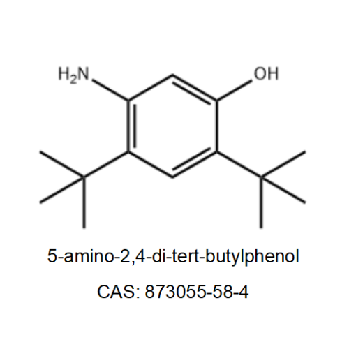 VX-770 Intermediate 5-amino-2,4-Di-Trt-butylfenol CAS č. 873055-58-4