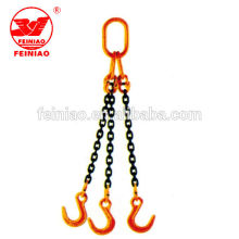 With Large Opening Eye Hook Chain Sling/ Three Leg Lifting Sling / Alloy Lifting Sling