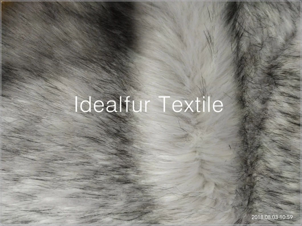 High Quality Silver Artificial Fur