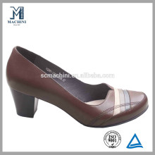 2014 designer shoe original leather women pump shoes