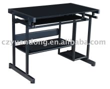 Black wood morde Compuer table