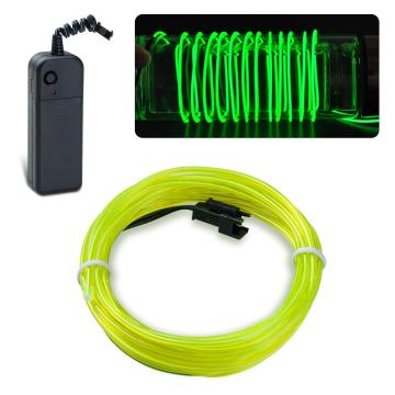 EL Wire Neon Strobing Light Battery Pack for Parties and Christmas Decoration